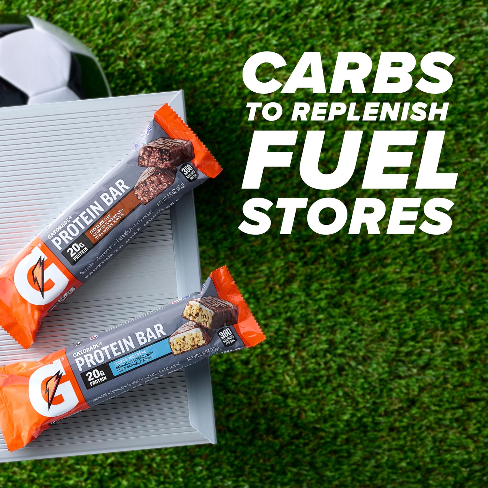 Gatorade Whey Protein Bars, Mint Chocolate Crunch, 2.8 Ounce (Pack of 12)
