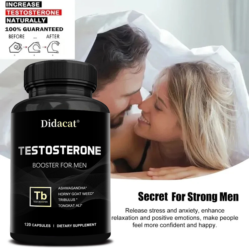 Natural Testosteron Booster Increase Energy Improve Muscle Mass Strength Growth