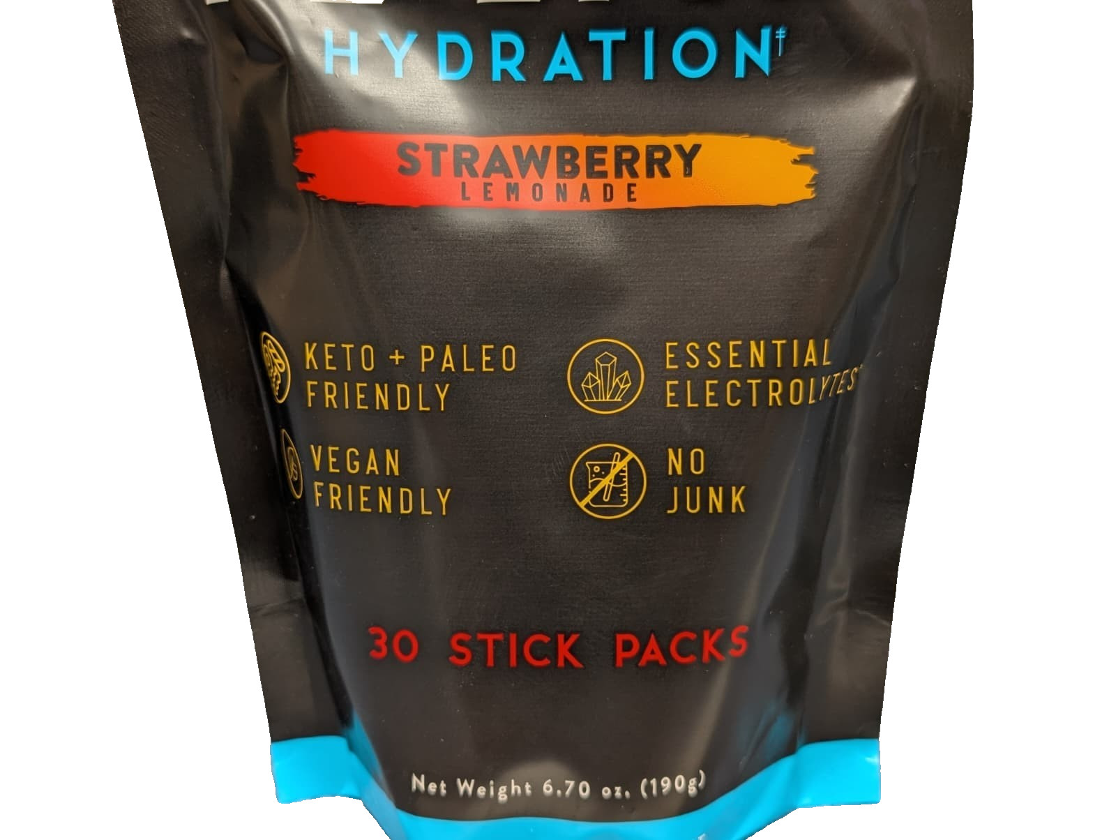 Re-Lyte Hydration Electrolyte Drink Powder Mix (Strawberry Lemonade) 30 Stick