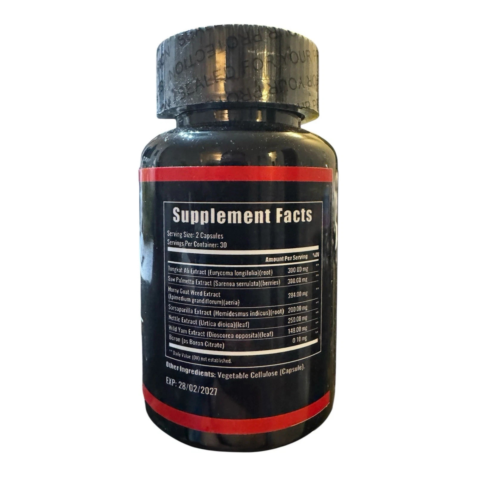 Midakolla Men’s Testosterone Booster Stamina Endurance Strength 60 Caps, NEW!