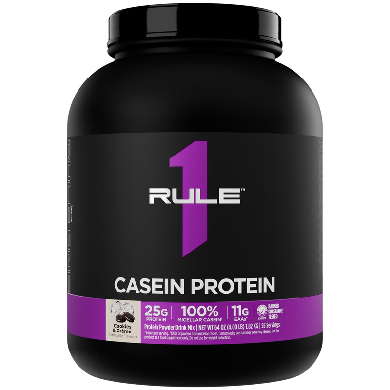 Rule 1 Proteins Casein Protein – 25G Protein And 11G Eaas Per Serving From