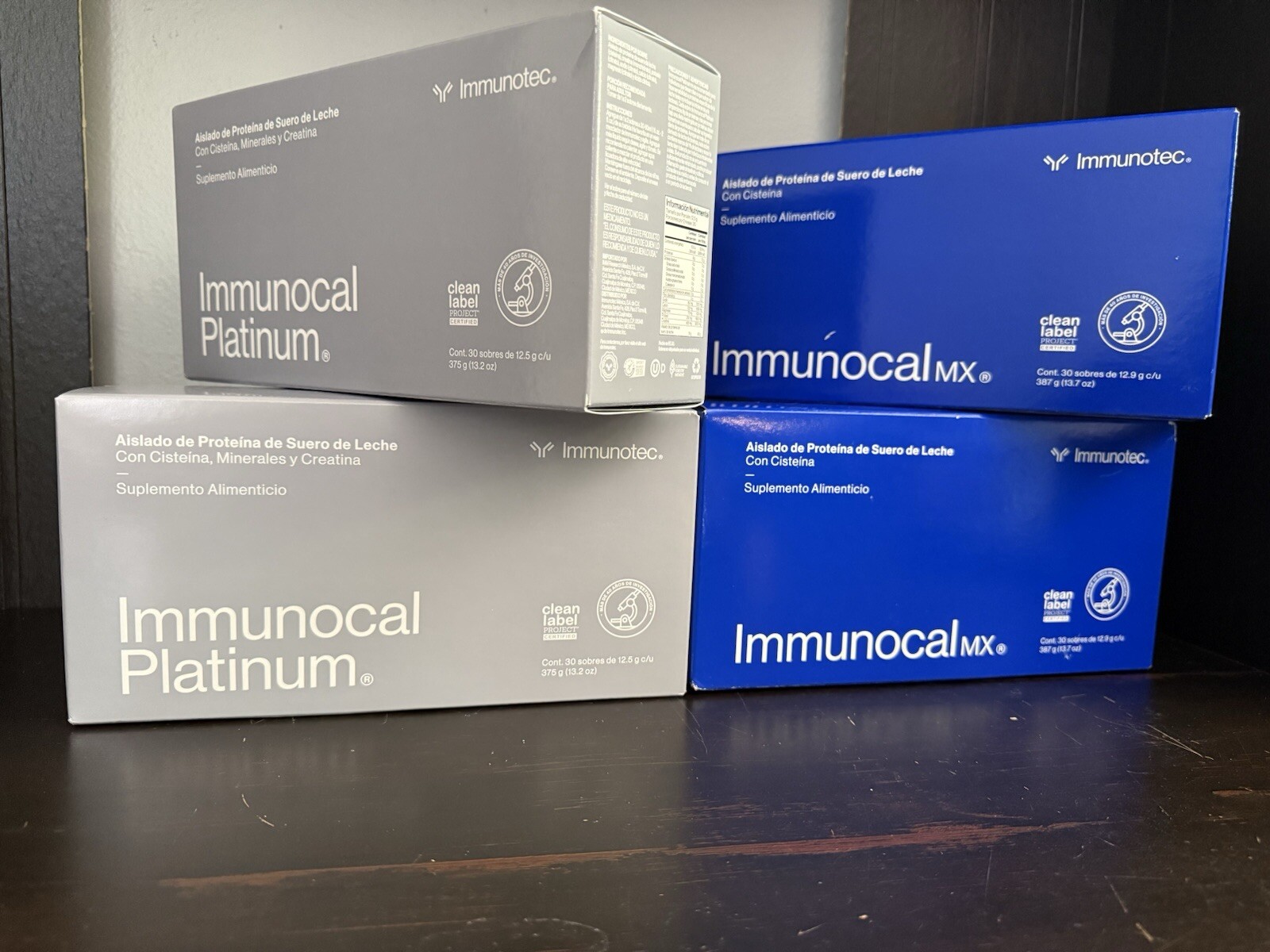 2 Immunocal Platinum 2 Immunocal Mx