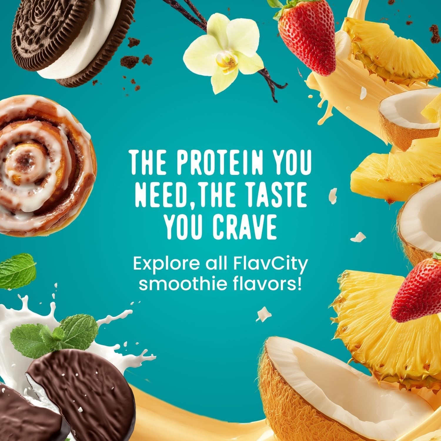 FlavCity Grass Fed Whey Chocolate Protein Powder – Chocolate Peanut Butter – 25g