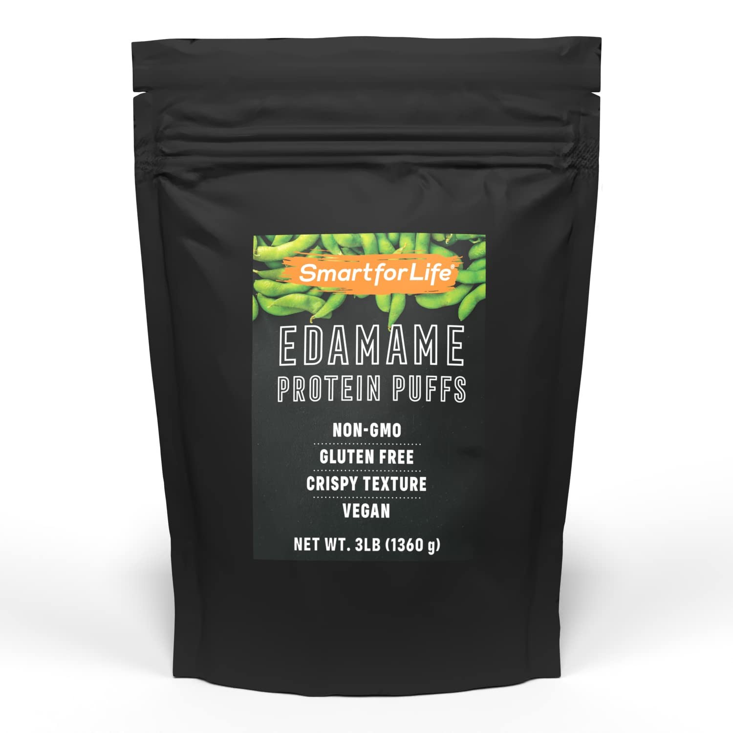 Smart for Life Soy Protein Puffs from Edamame High Protein Zero Sugar Soy Pr…