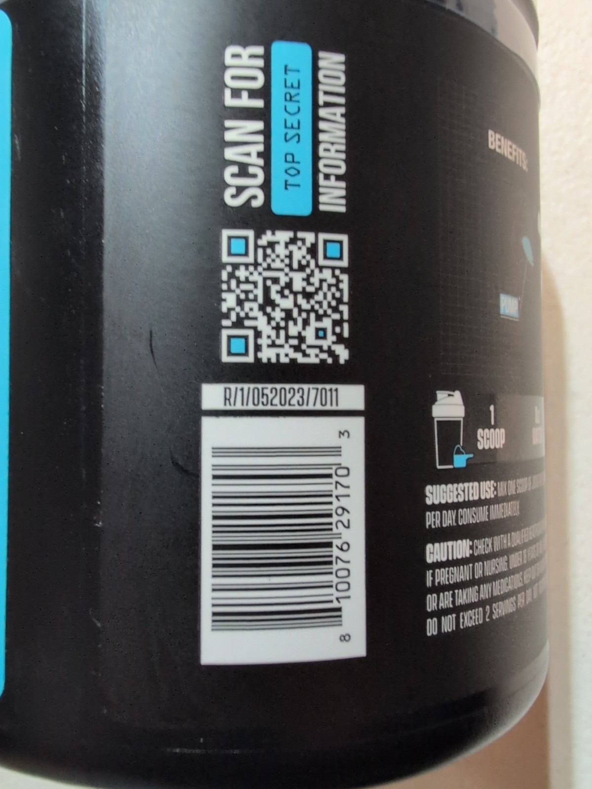 Jocko Fuel Ultimate Pre Workout Powder Blue Raspberry 13.97oz 6/27 FactorySealed