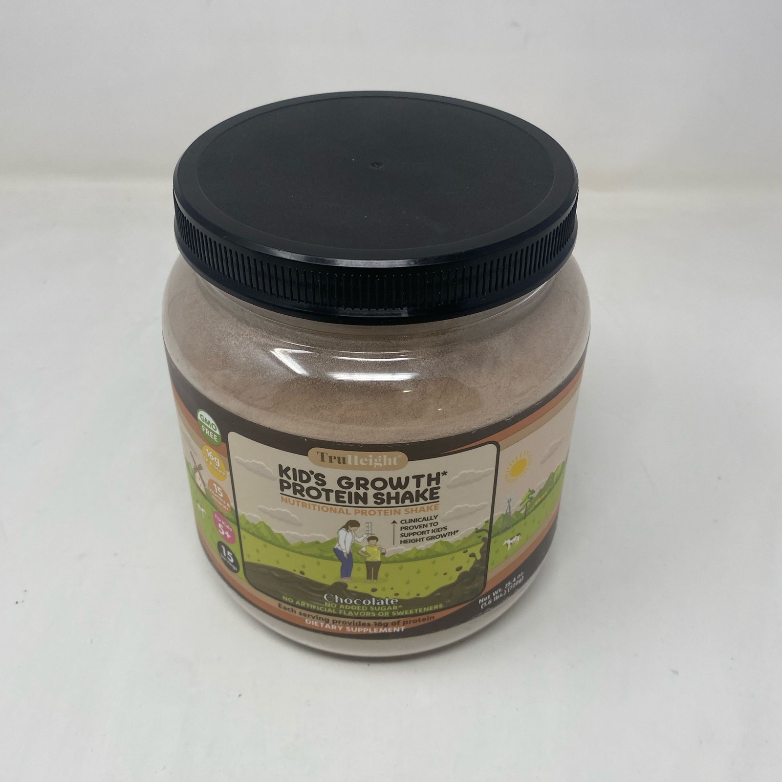 TruHeight Kids & Teens Growth Protein Shake Chocolate 1.6 lb