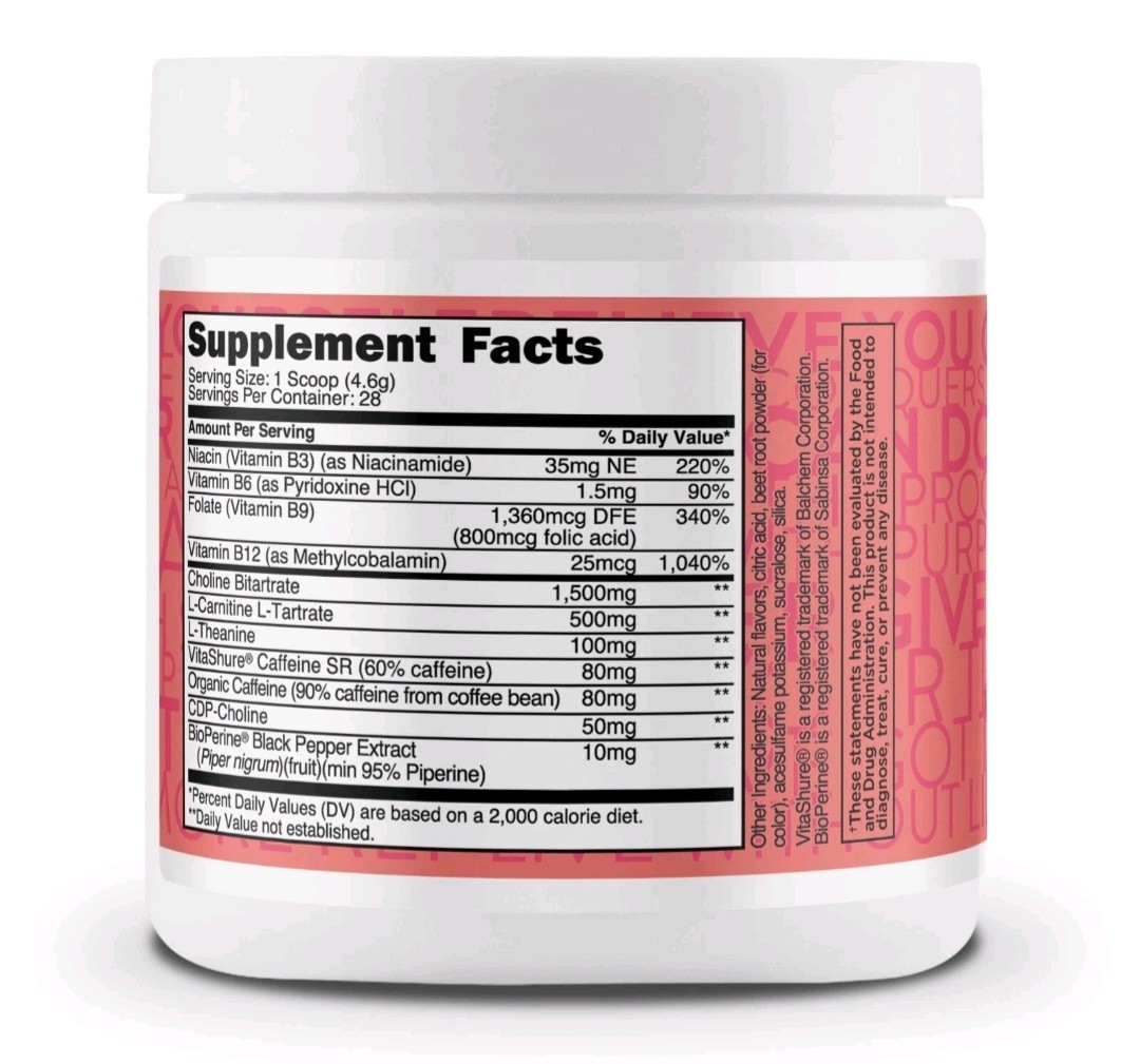 TransformHQ Everyday Boost Shot 28 Servings (Raspberry Lemonade)