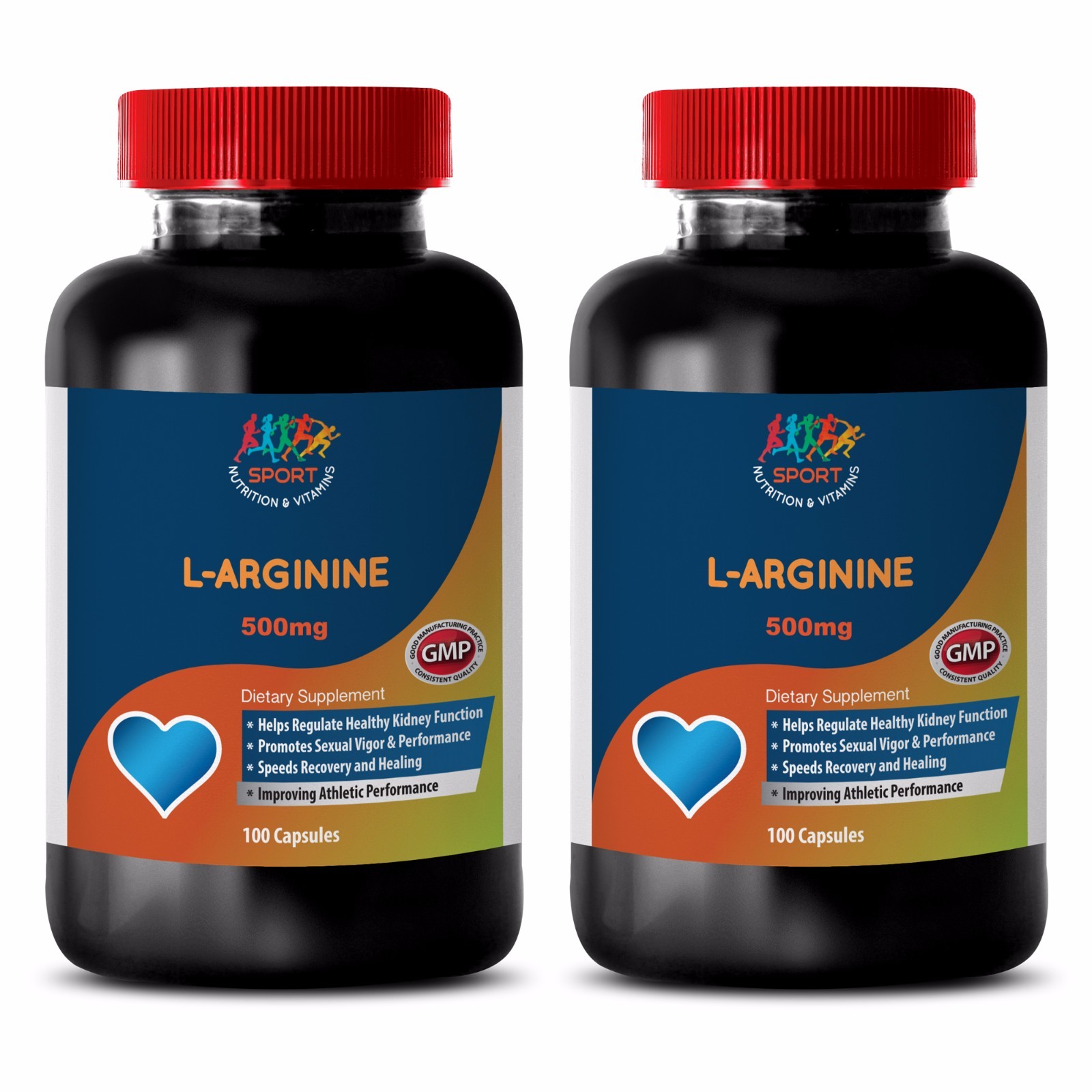 Improves Athletic Performance – L-ARGININE 500mg – Muscle Growth 2B