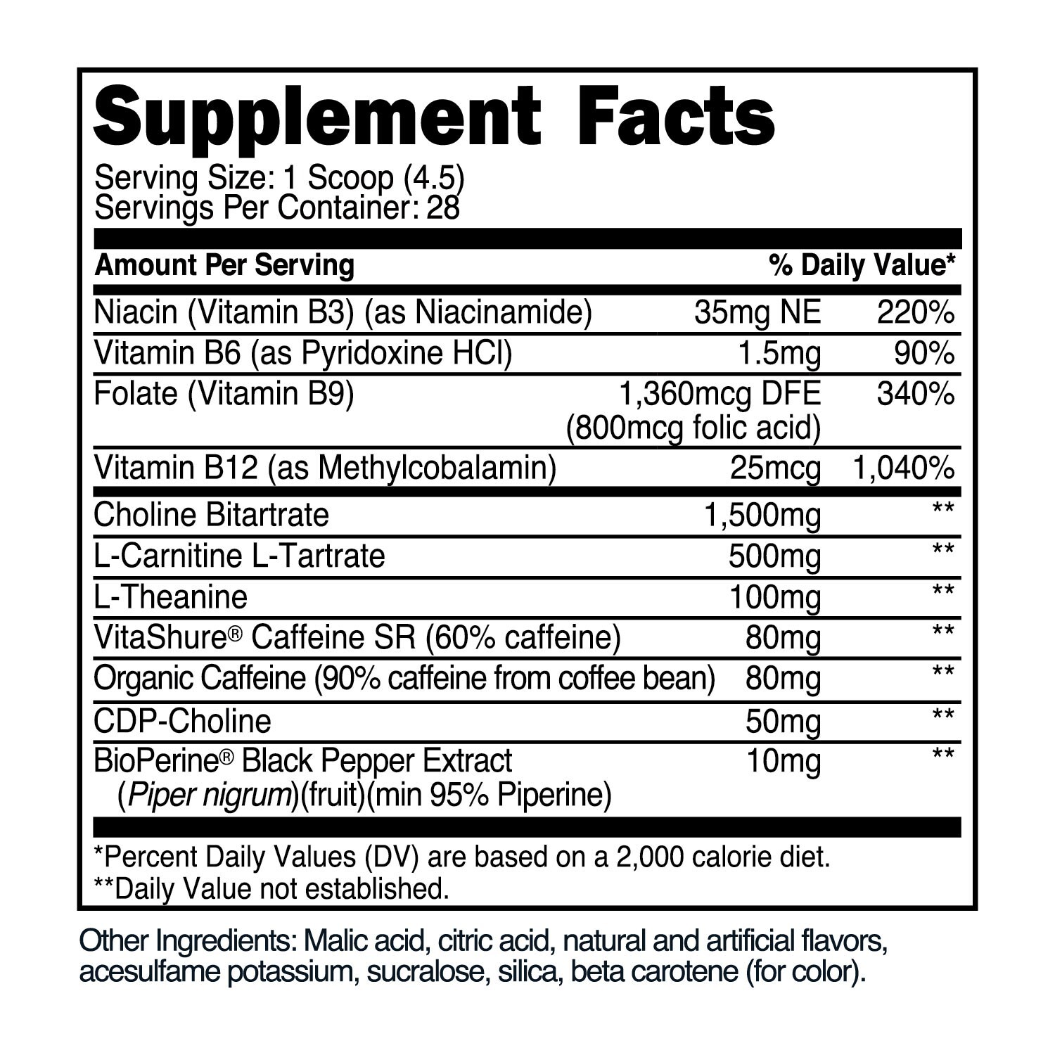 TransformHQ Boost Shot (Tropical Whip) 28 Servings- Powder Supplement