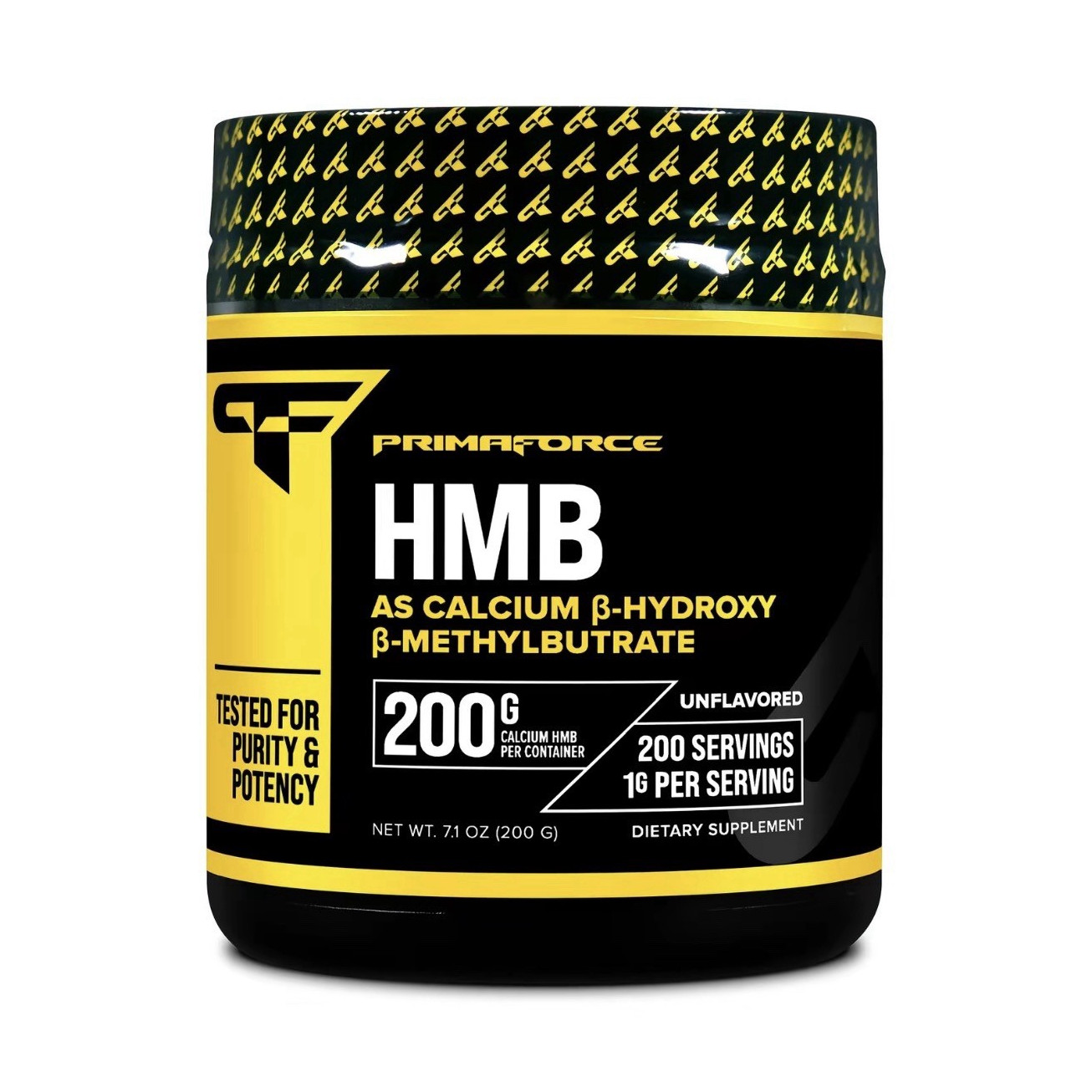 PrimaForce HMB Powder Calcium β-Hydroxy β-Methylbutyrate Unflavored 200g