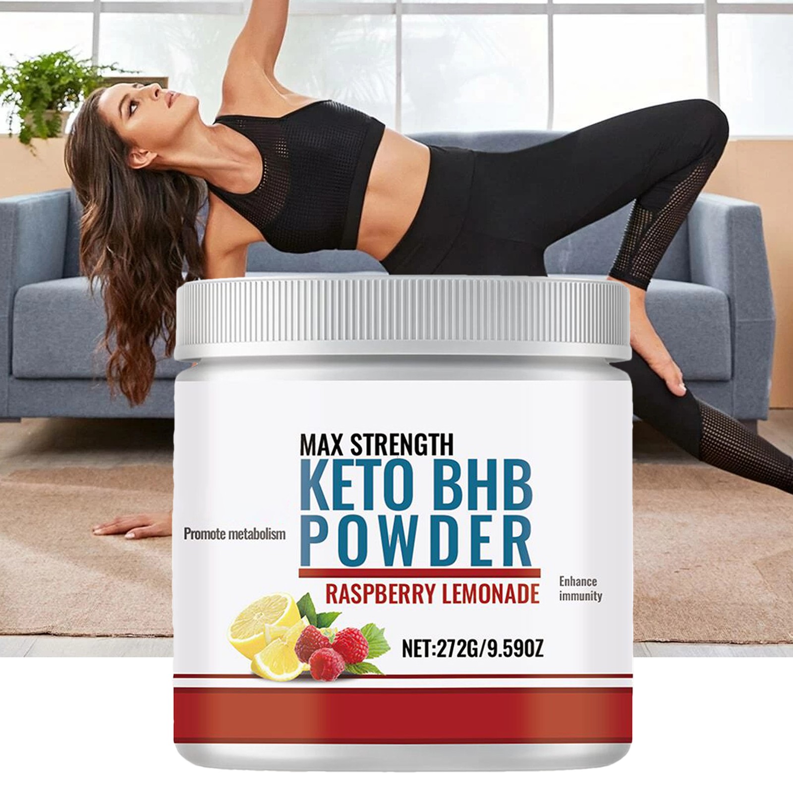 Dr. Boz Keto BHB powdered – Raspberry Lemonade Electrolyte Powder Boosts Energy
