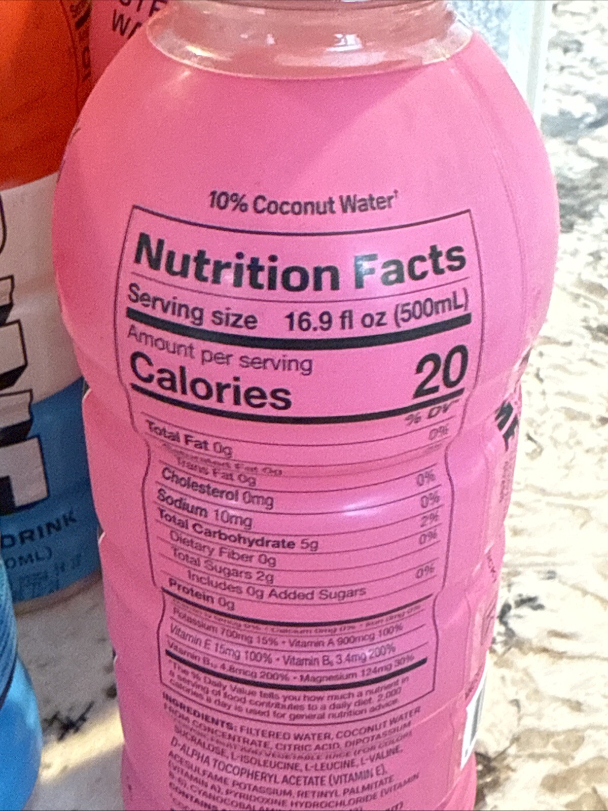 12 PRIME HYDRATION DRINK – 6 ” ICE POP 4 Cherry Freeze 2 Strawberry Watermel”
