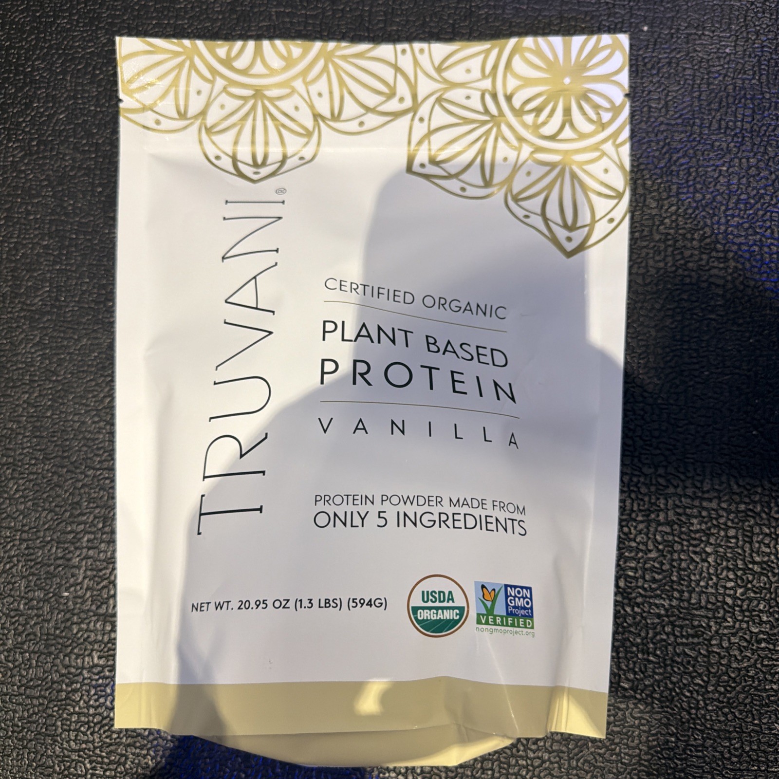 Truvani Plant Based Vanilla Protein Powder 20.9oz 20 Servings NEW Fast Shipping