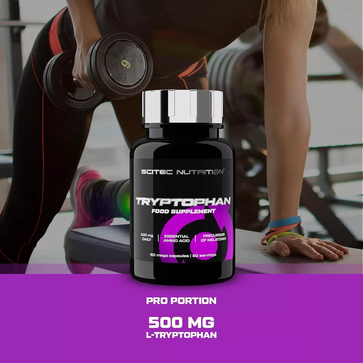 TRYPTOPHAN – Amino acid serotonin production for better sleep and well-being