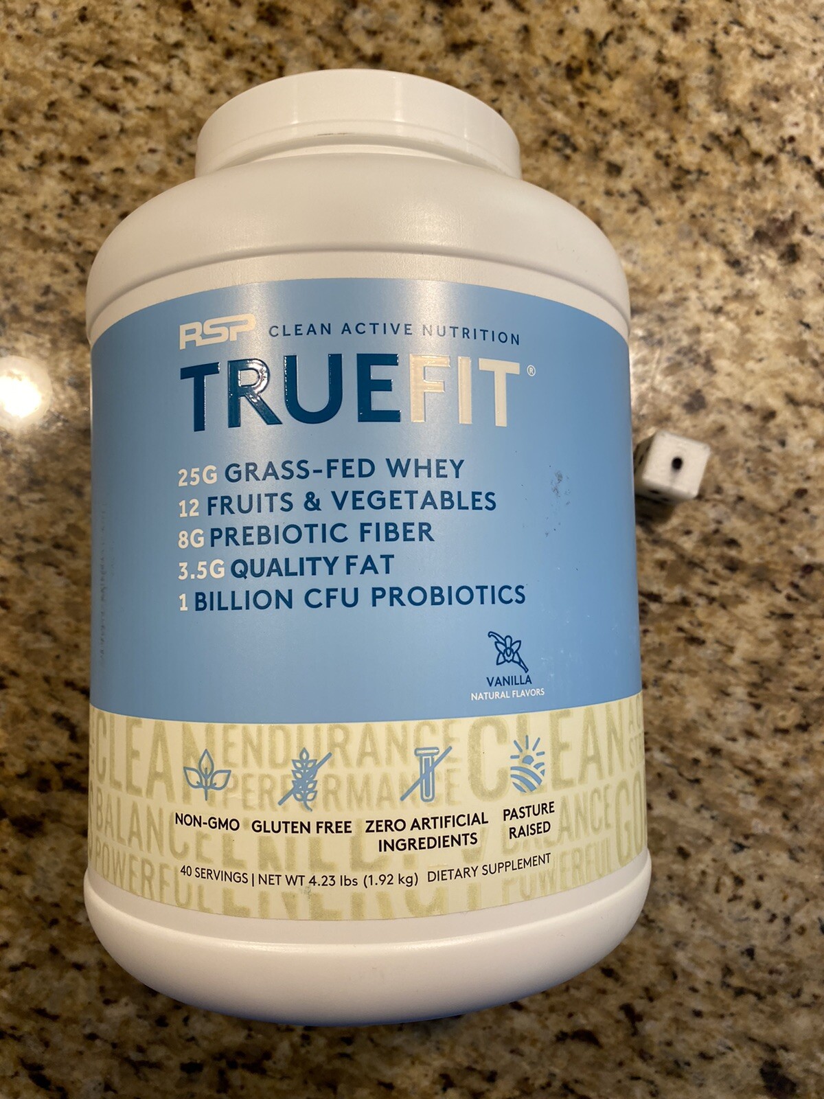 RSP true fit grass fed whey 4.25 Lbs