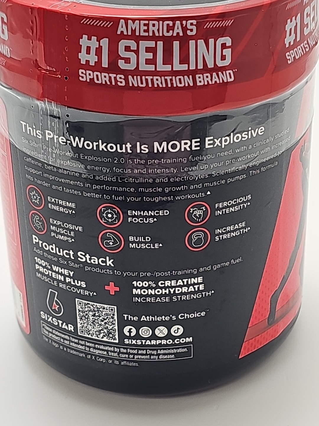 Pre-Workout Explosion 2.0, Fruit Punch, 9.52 oz (270 g) Exp 06/27