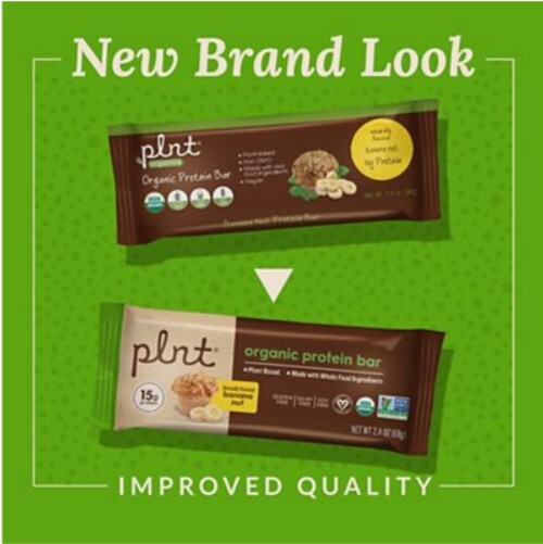 Organic Protein Bar Banana Nut (12 Bars)
