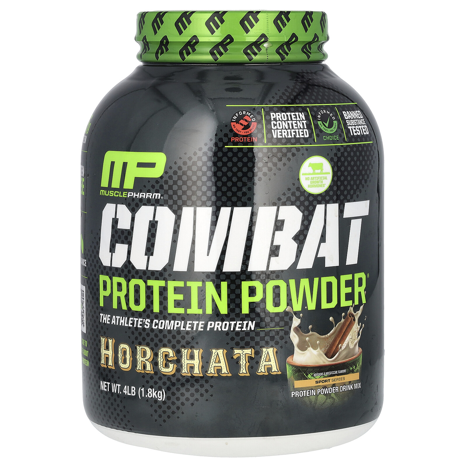 Combat Protein Powder, Horchata, 4 lb (1.8 kg)