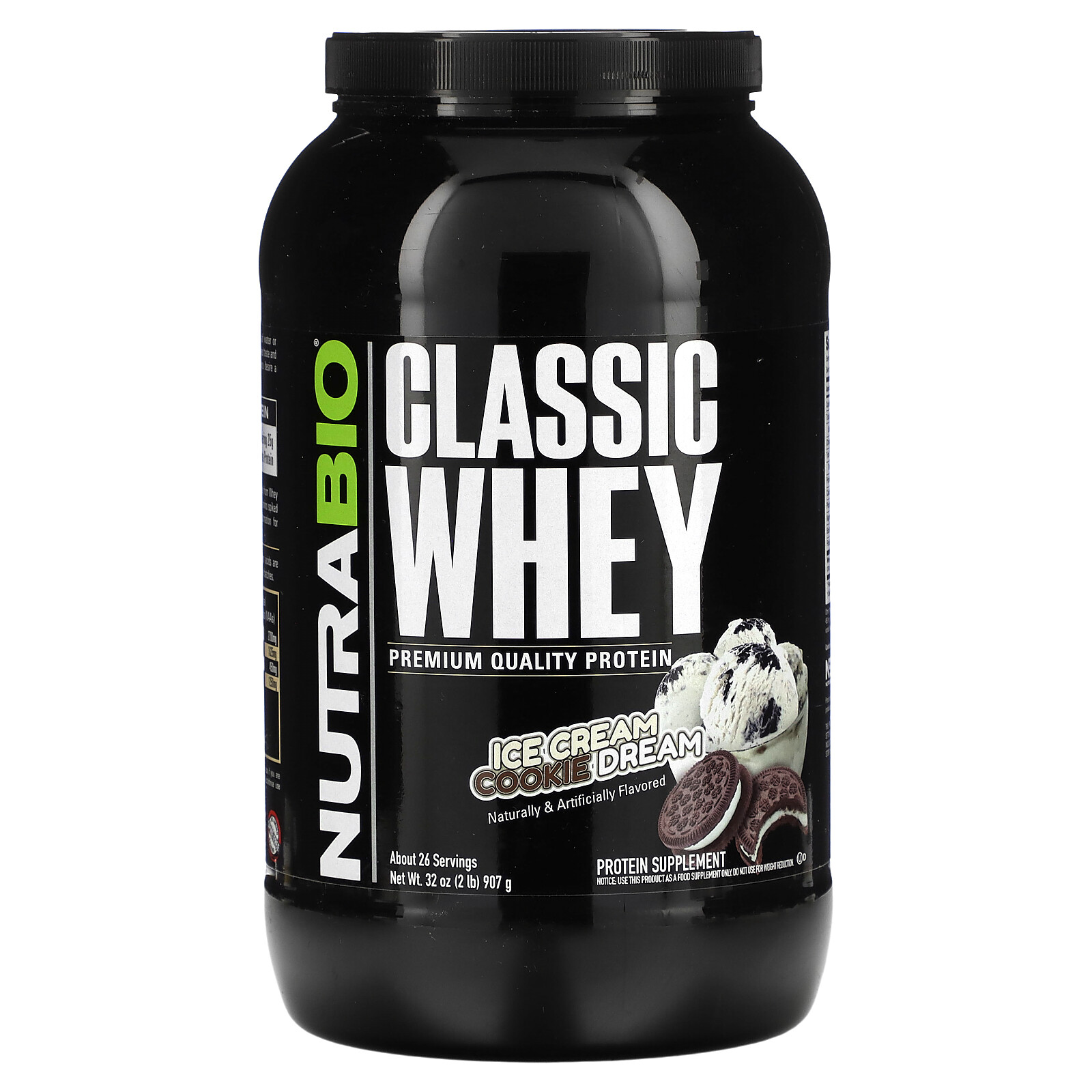 Classic Whey Protein, Ice Cream Cookie Dream, 2 lbs (907 g)