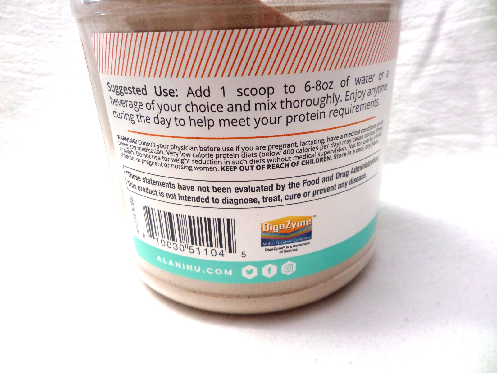 Alain NU Whey Protein Chocolate Cookie 15 Serving | Recovery | Muscle Growth