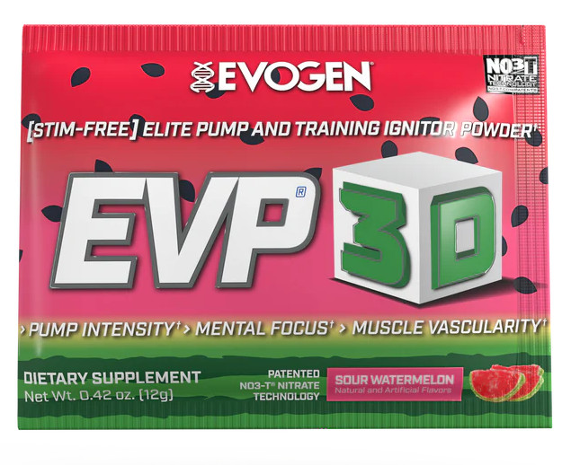 (10) Evogen EVP Xtreme N.O. Pre-Workout Travel Packets