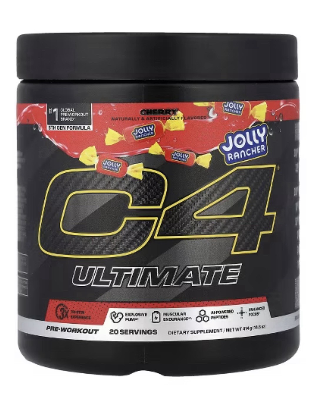 C4® Ultimate, Pre-Workout, Jolly Rancher Cherry, 14.7 oz (416 g)