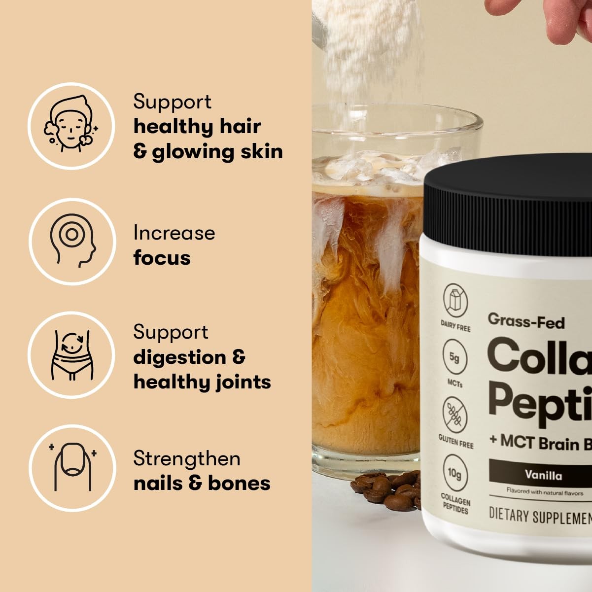Perfect Keto Collagen Peptides, Chocolate, 12 Ounce (Pack of 1), Chocolate