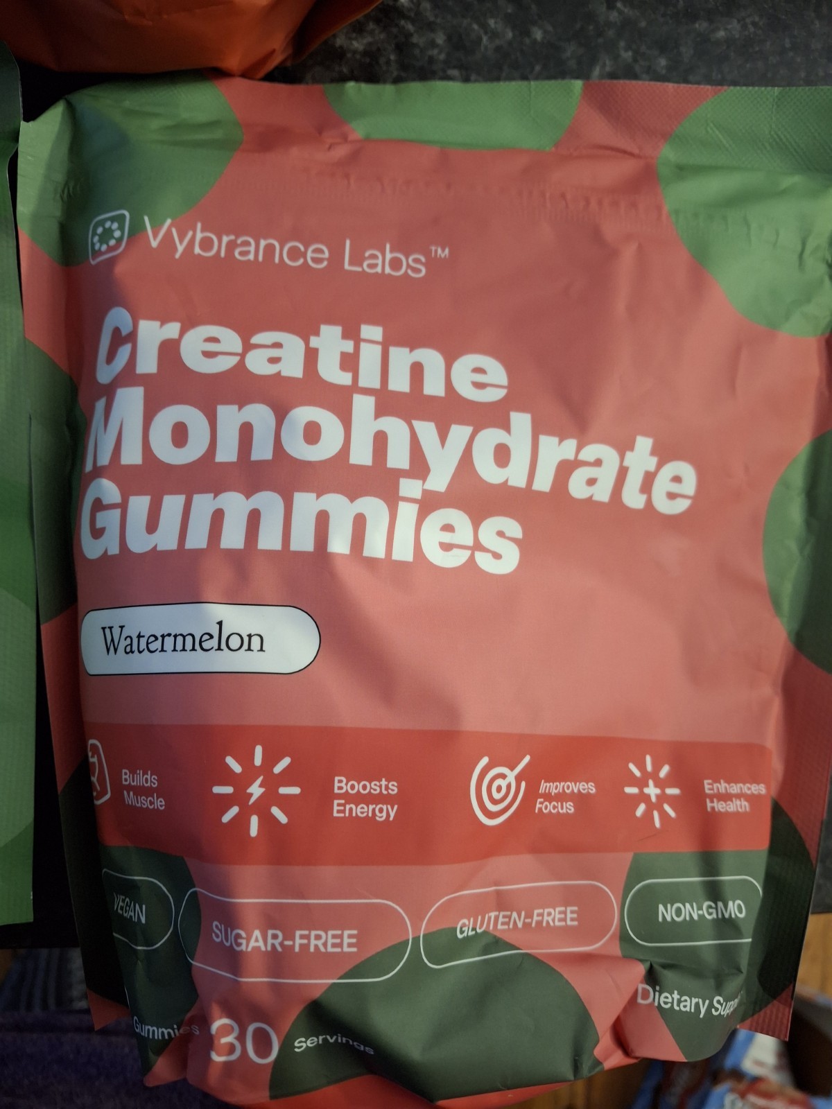 3 Packages of Vybrance Labs Creatine Monohydrate Gummies Health Wellness Diet