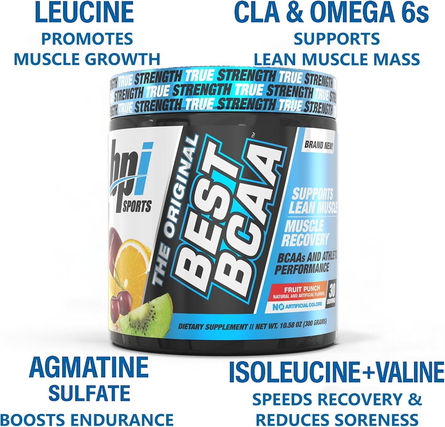 Best BCAA Powder – Muscle Recovery Support – Branched Chain Amino Acids | Buildi