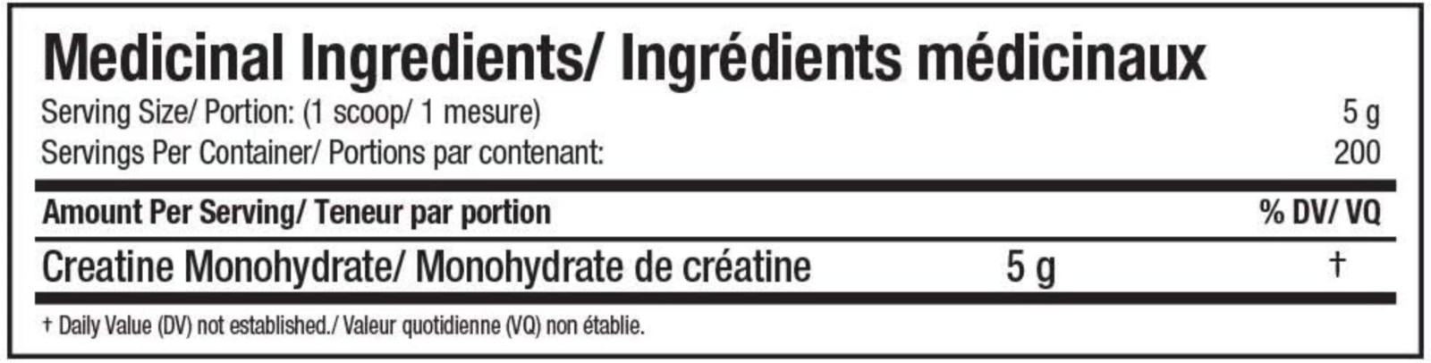 Pure Micronized Creatine Powder 1000g