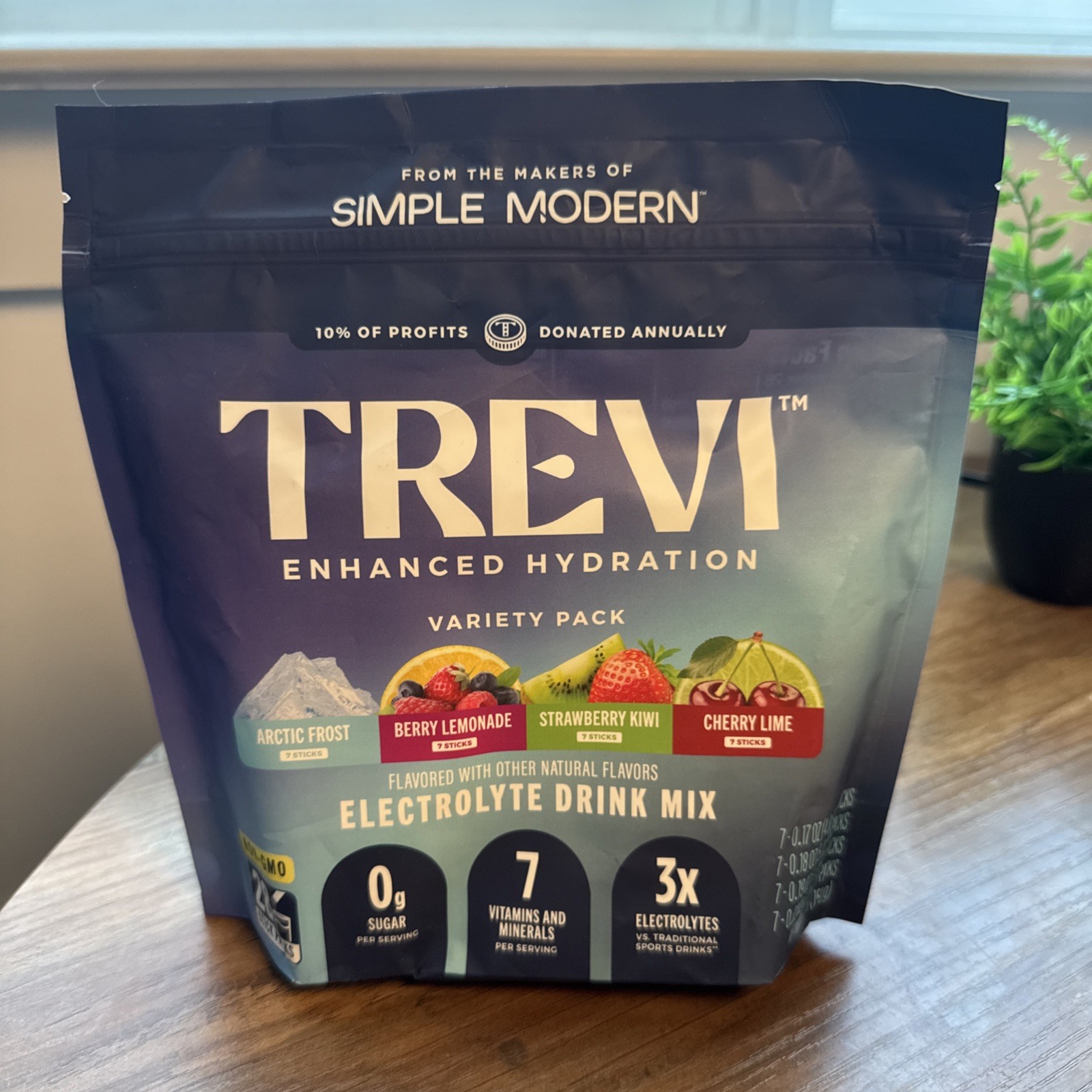 Trevi Enhanced Hydration Variety Pack 28 Count, Sealed