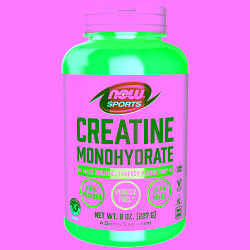 Creatine Monohydrate Powder 8 OZ (227 gm) By Now Foods