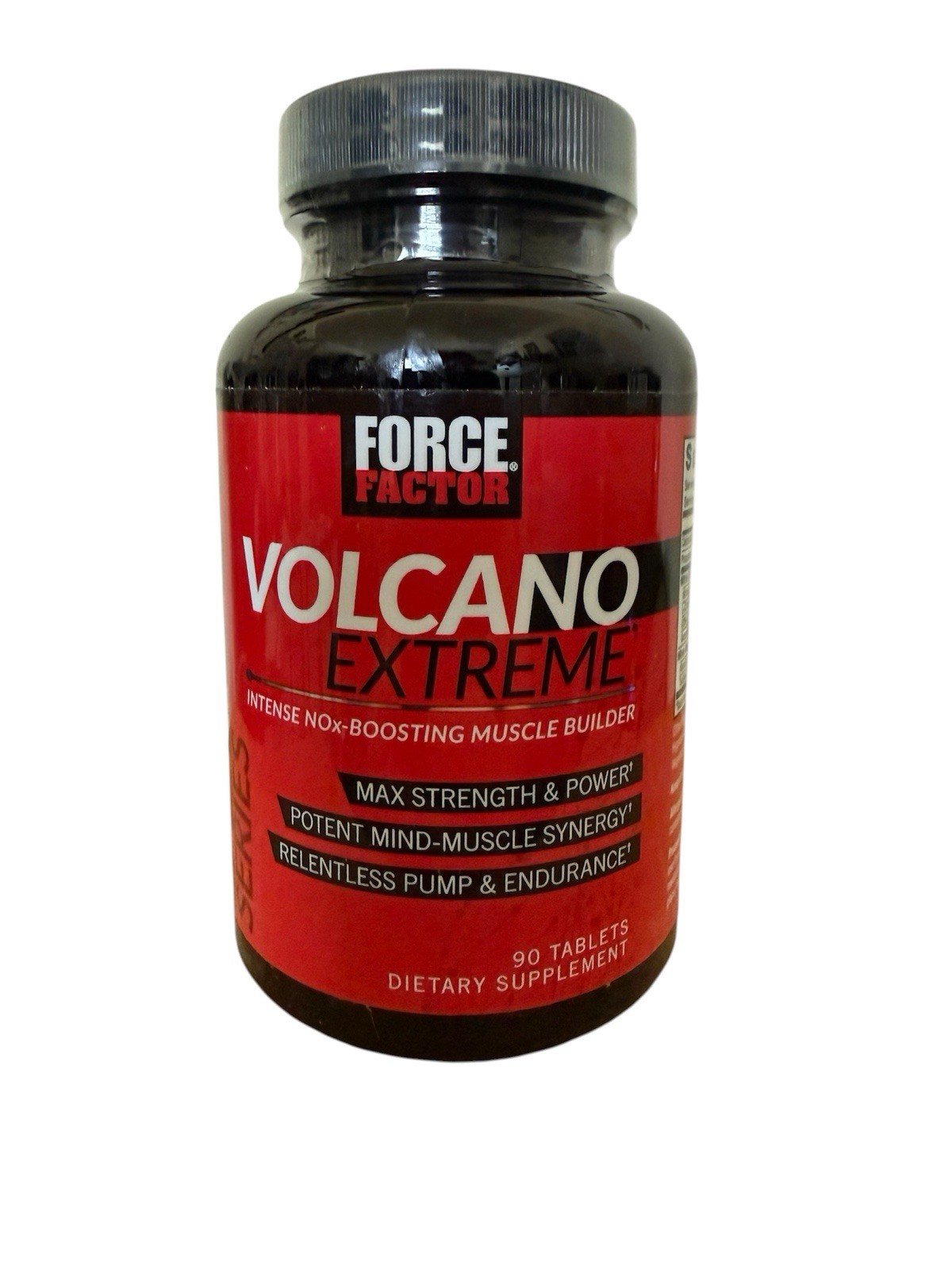VolcaNO Extreme Pre Workout Nitric Oxide Booster & Muscle Builder 90 Tablets