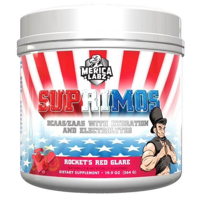 Merica Labz Suprimos BCAA/EAA Supplement with Eletrolytes 30 Servs – All Flavors