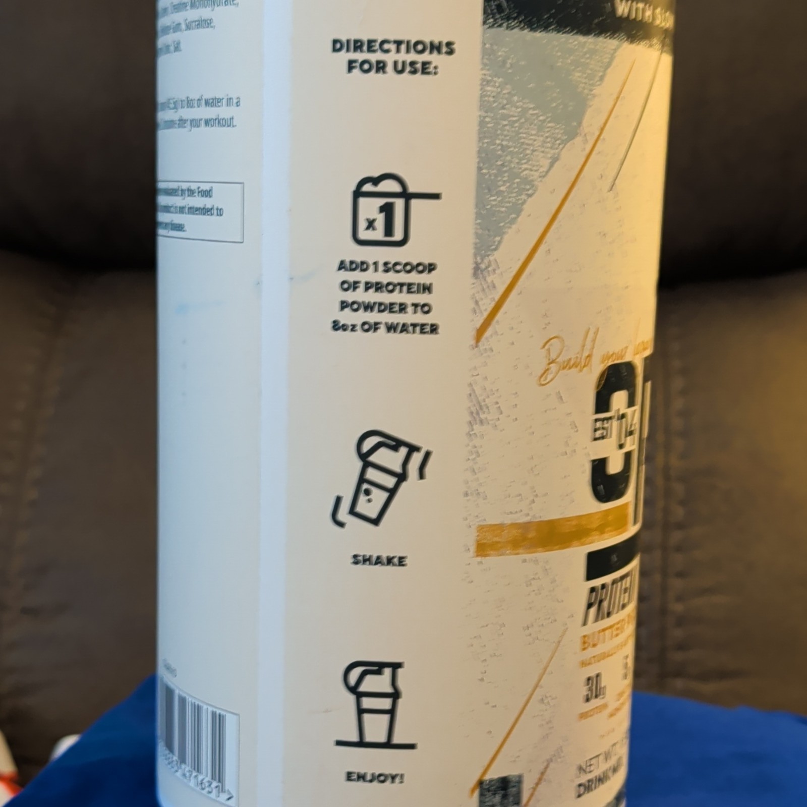 Myprotein The Origin Protein Powder Butter Pecan Ice Cream 1.5 lb Creatine