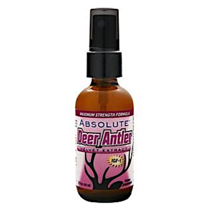 Absolute Nutrition – Deer Antler Velvet Extract (Pack of 2) – 2 fl. oz