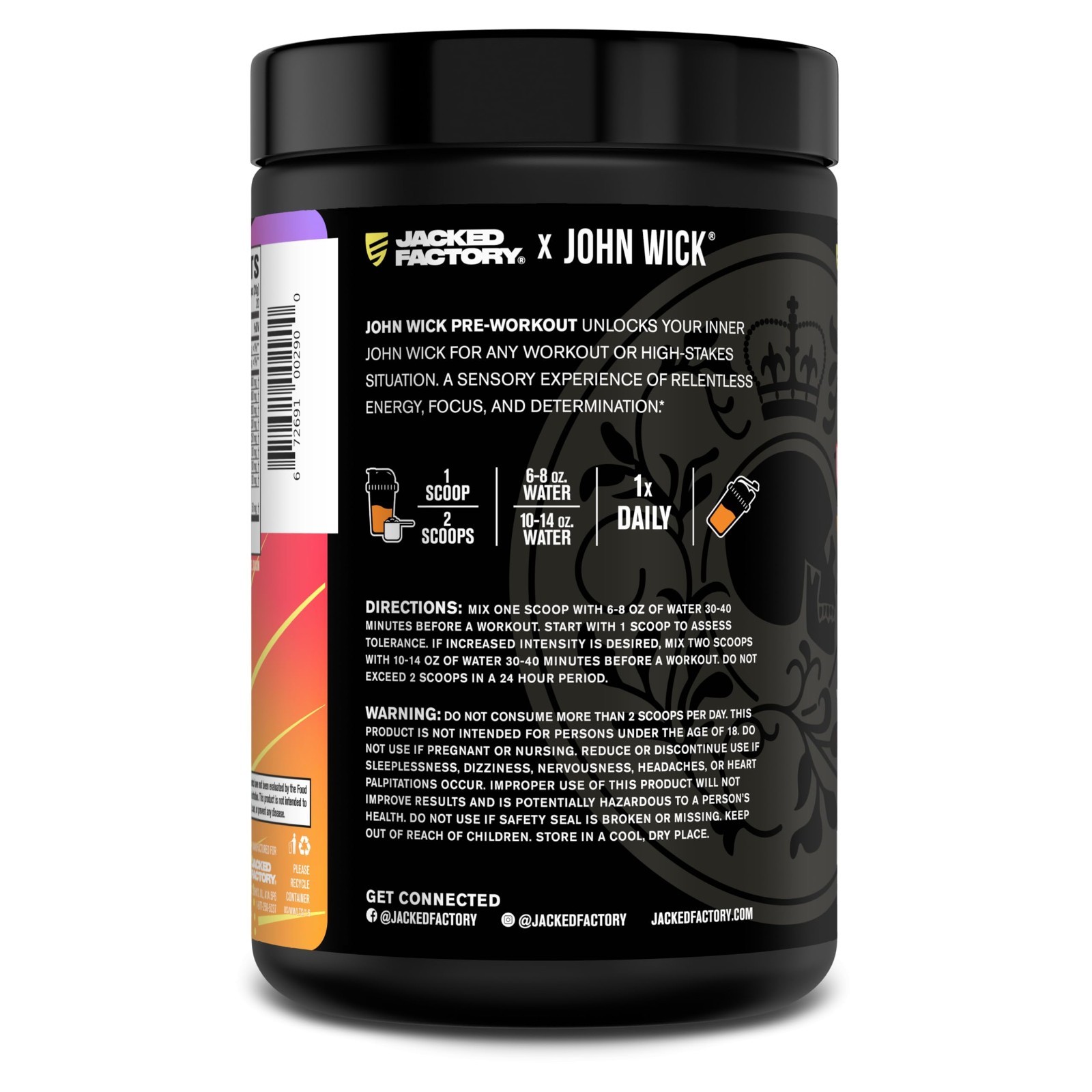 Intense Energy Pre Workout Powder – 40 Servings, Battle-Ready Focus, Tropical Su