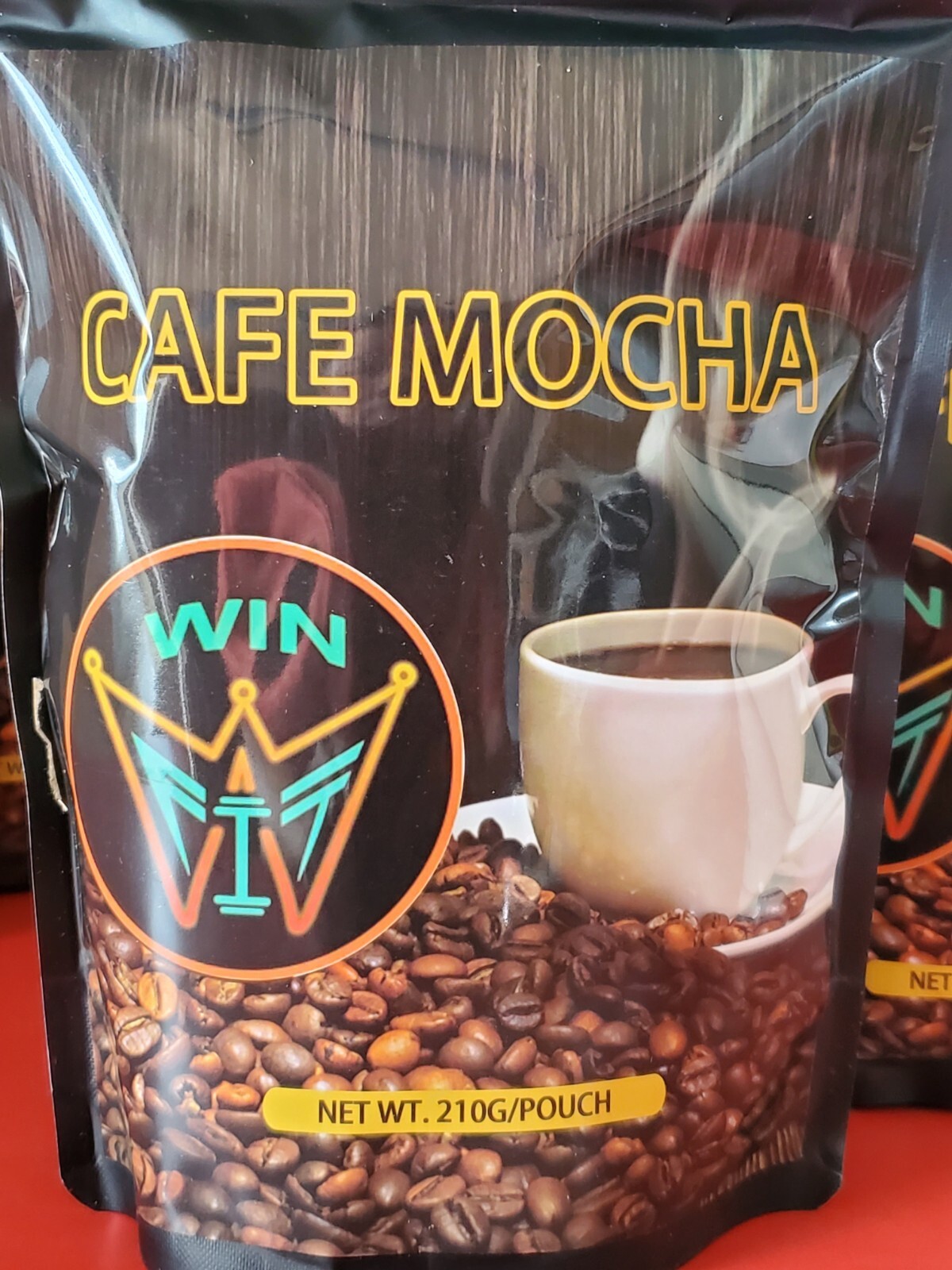 Cappuccino OR Mocha Coffee Ganoderma Mushroom, 1 Package 10 Sackets. Anxiety