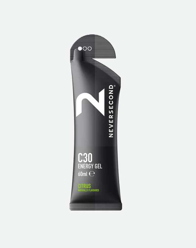 C30 Energy Gel 5 Pack Neversecond 60ml Endurance Fuel Sports Gel
