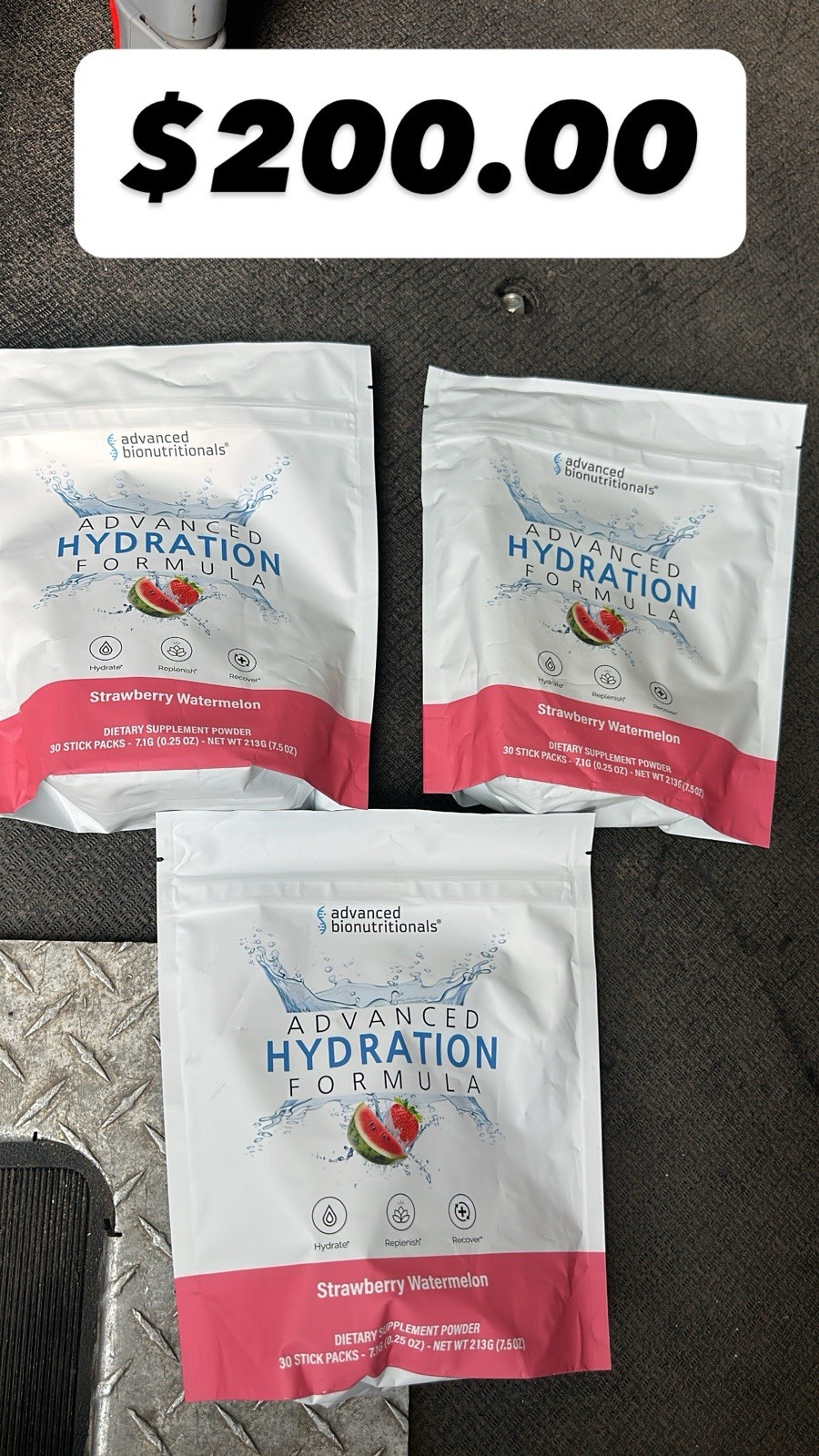 Advanced Bionutritionals Advanced Hydration Formula Electrolyte Drink Mix Powd