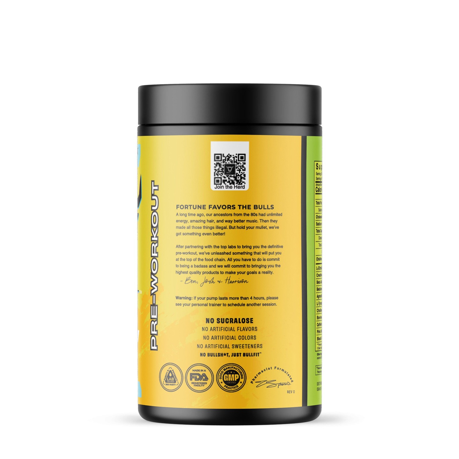 Bodacious Pre-Workout – Coconut Lime (20 Servings)
