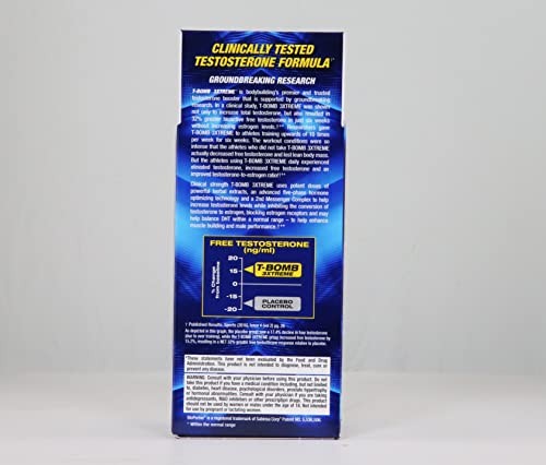 MHP T-Bomb 3xtreme Clinically Tested, 168 Count (Pack of 1), White