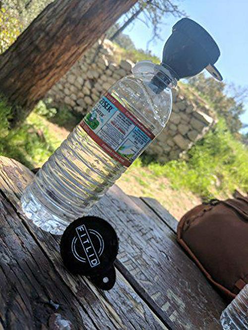 Small and Large 2-Pack Portable Protein Supplement Funnels, Great for BCAA’s,