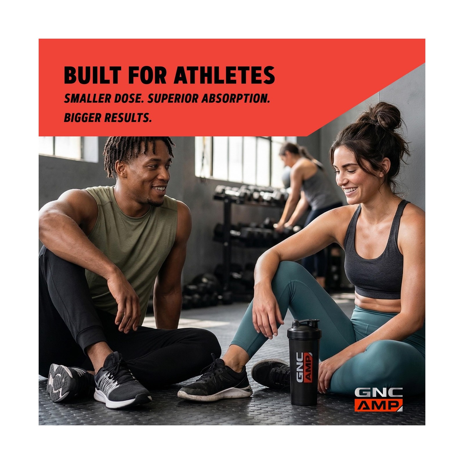 GNC AMP Creatine HCl 189 Pills, Supports Strength & Muscle Building, Athletic…