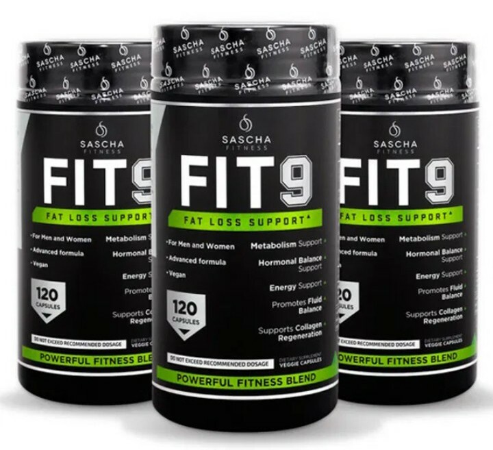 3 BOTTLES FIT 9 FAT LOSS SUPPORT.