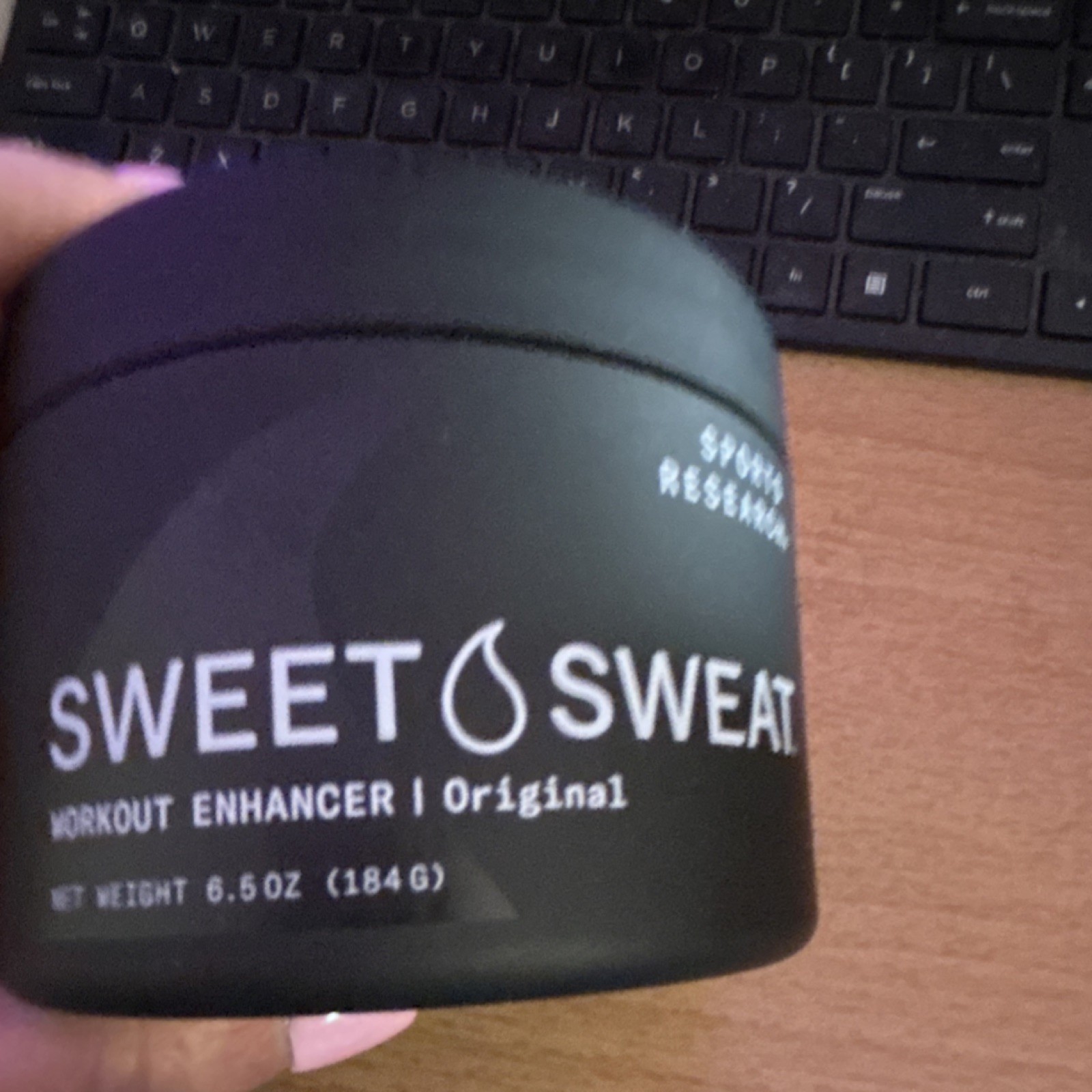 Sports Research Sweet Sweat Original Workout Enhancer Gel 6.5oz (184g)