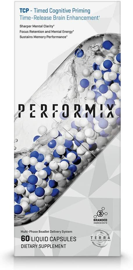 PERFORMIX TCP Timed Cognitive Priming, Sharper focus-60 Caps **FREE SHIPPING**