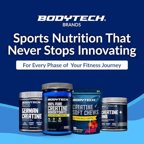 Creatine Monohydrate Powder Unflavored 5g 60 Servings Pre Workout