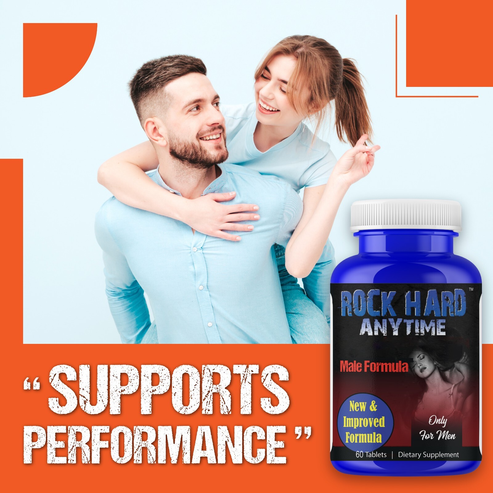 Testosterone Booster Male Enhancement Libido Enhancer 60 Tablets- 02/02/2026