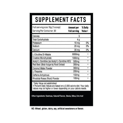 4 Gauge, Pre-Workout Frozen Lemonade, 300 Grams